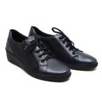 Solidus sneaker grijs leder 25021